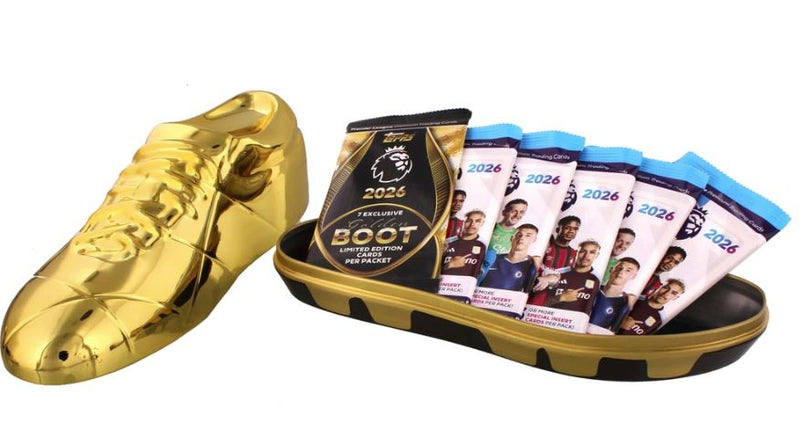 Load image into Gallery viewer, Topps Premier League 2026 - Debut Edition - Golden Boot Tin
