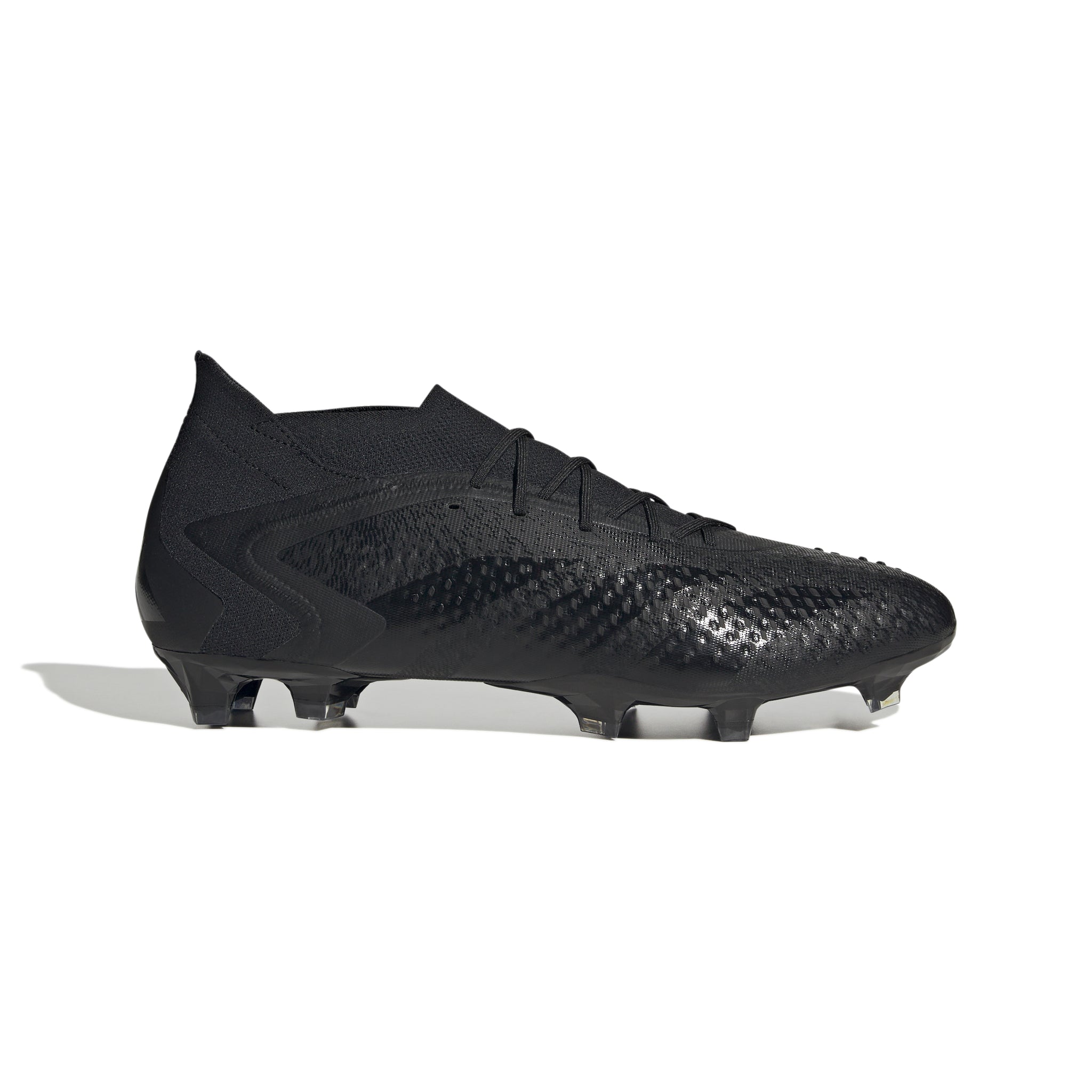 Predator Accuracy.1 Soccer Cleats Firm Ground Black Blackout – Strictly Shoppe