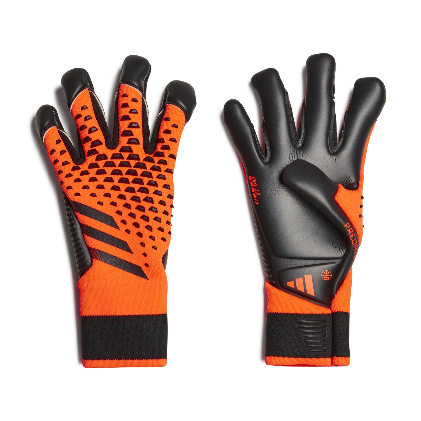 adidas Predator Pro Hybrid Goalkeeper Gloves- Orange/Black