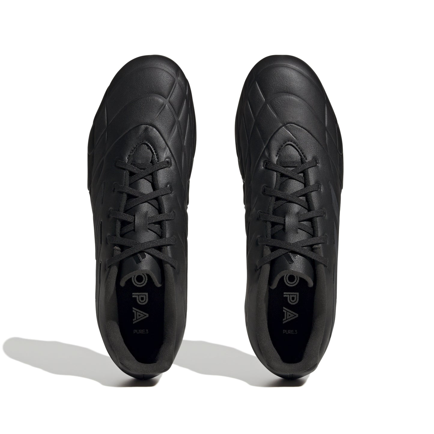 adidas Copa Pure.3 FG Black Soccer Cleats Leather