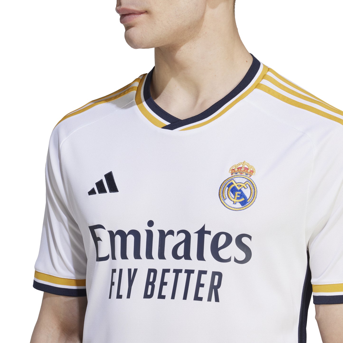 adidas Real Madrid Home Jersey Mens 2023-2024