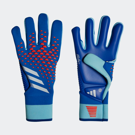 adidas Predator Pro Goalkeeper Gloves Blue Red