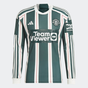 adidas Manchester United 23/24 Long Sleeve Away Jersey
