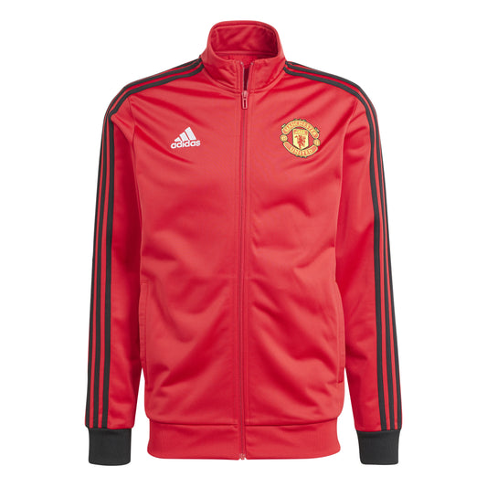 adidas Men's Manchester United DNA Track Top Red Black