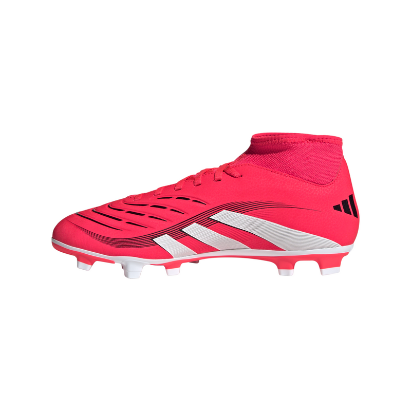 Load image into Gallery viewer, adidas Predator Club Sock FG/MG Soccer Cleats Red Black
