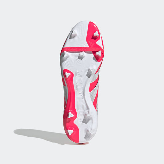 adidas Predator League FT FG/MG Soccer Cleats Red White