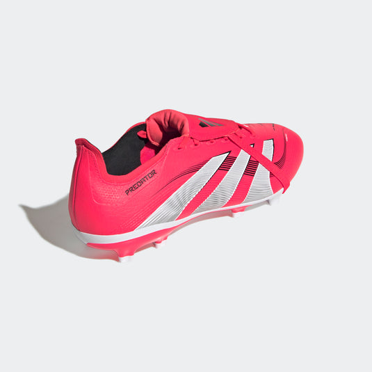 adidas Predator League FT FG/MG Soccer Cleats Red White