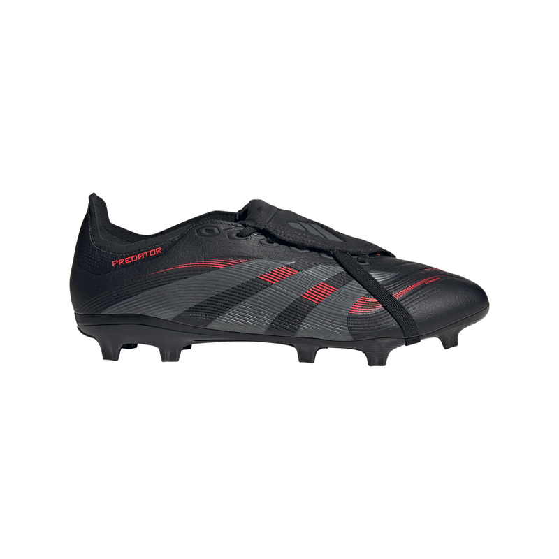 Load image into Gallery viewer, adidas Predator League FT Soccer Cleats FG/MG Black Red
