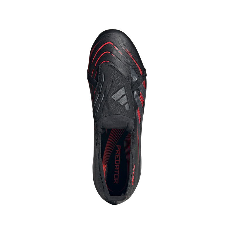 Load image into Gallery viewer, adidas Predator League FT Soccer Cleats FG/MG Black Red
