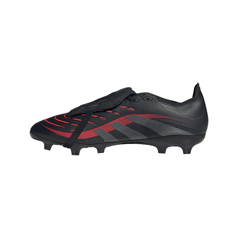 Load image into Gallery viewer, adidas Predator League FT Soccer Cleats FG/MG Black Red
