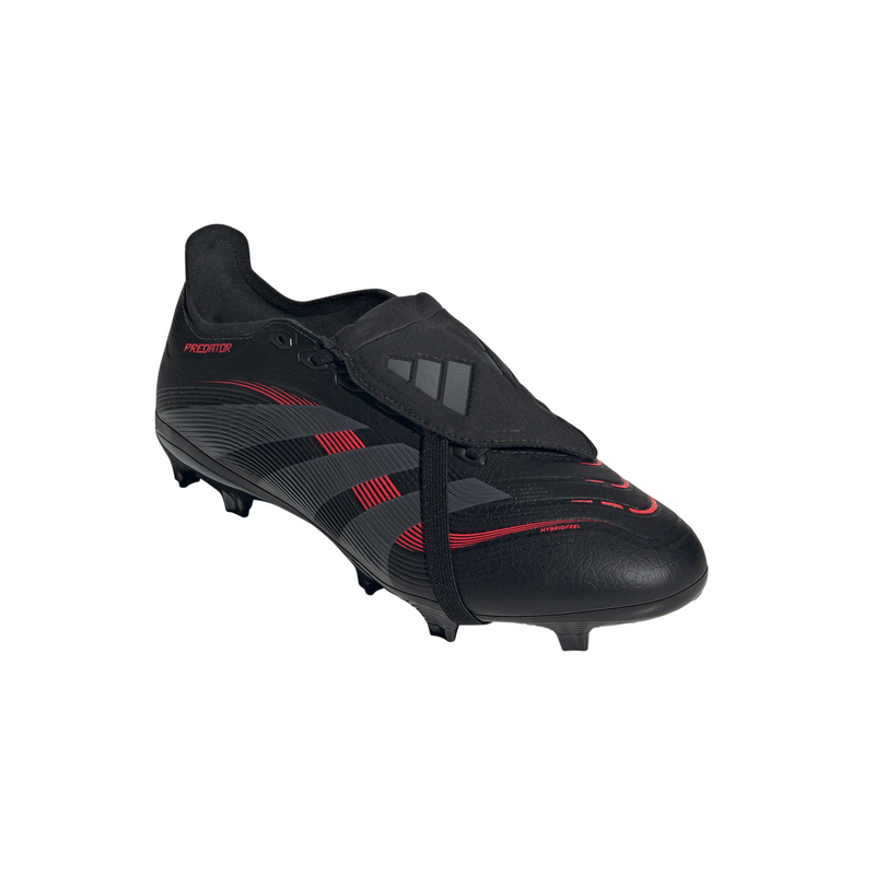 Load image into Gallery viewer, adidas Predator League FT Soccer Cleats FG/MG Black Red
