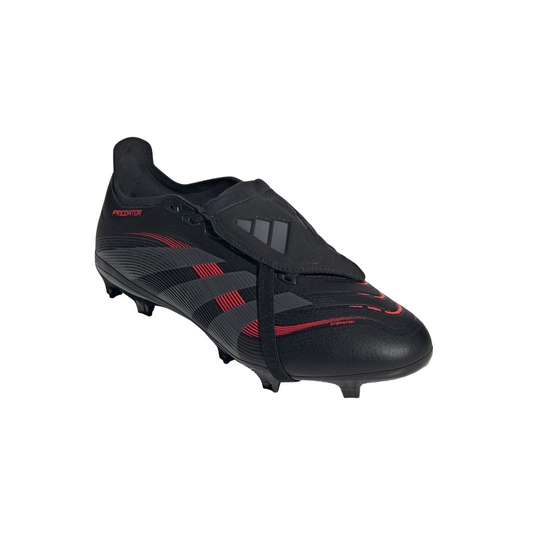 adidas Predator League FT Soccer Cleats FG/MG Black Red