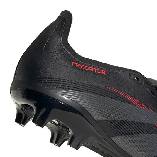 adidas Predator League FT Soccer Cleats FG/MG Black Red