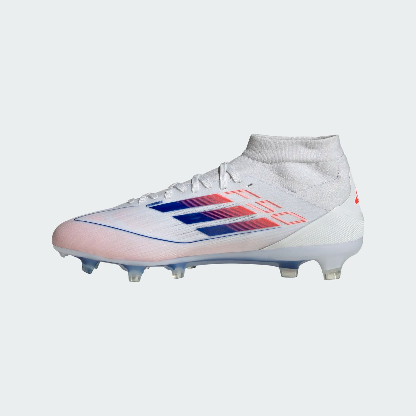 adidas F50 Pro Mid FG W White Blue Red