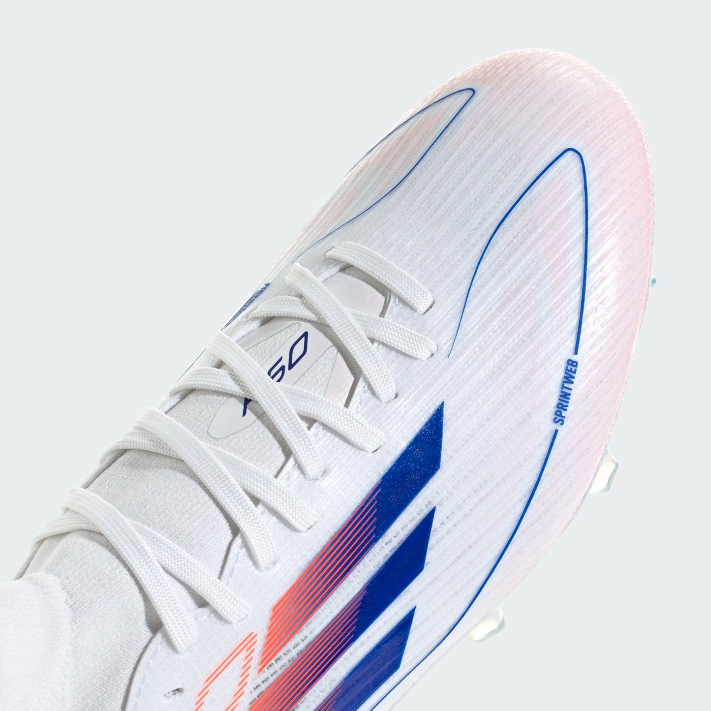 adidas F50 Pro Mid FG W White Blue Red