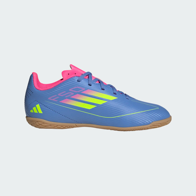 Load image into Gallery viewer, adidas F50 Club Indoor Junior Soccer Futsal Shoes Blue
