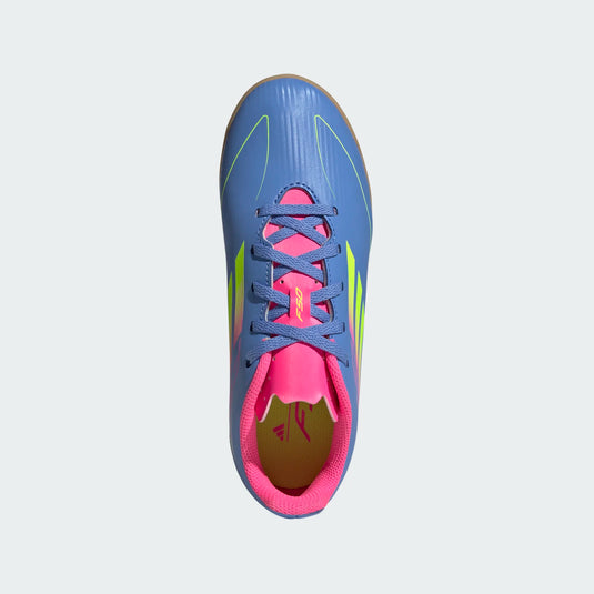 adidas F50 Club Indoor Junior Soccer Futsal Shoes Blue