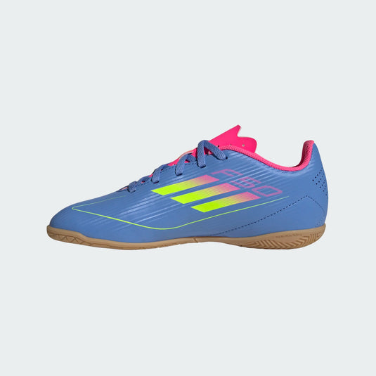 adidas F50 Club Indoor Junior Soccer Futsal Shoes Blue
