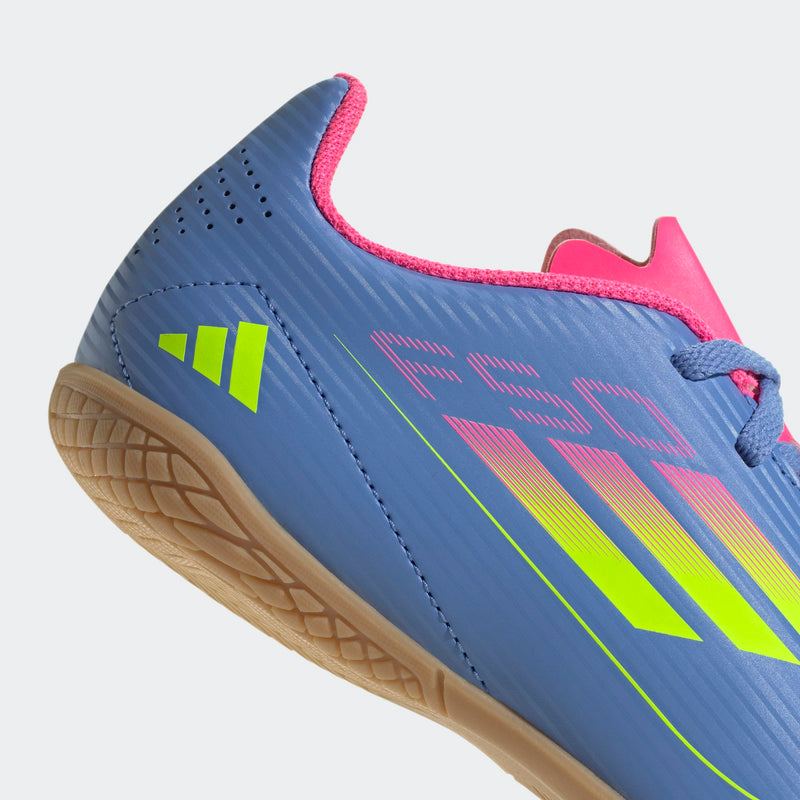 Load image into Gallery viewer, adidas F50 Club Indoor Junior Soccer Futsal Shoes Blue
