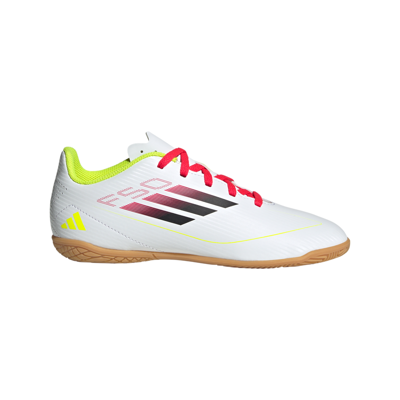 Load image into Gallery viewer, adidas Youth F50 Club Indoor Soccer Futsal Shoes White
