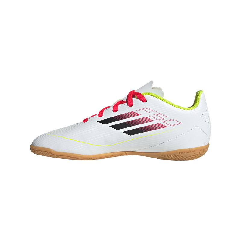 Load image into Gallery viewer, adidas Youth F50 Club Indoor Soccer Futsal Shoes White
