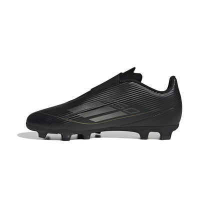 adidas F50 Junior Club Velcro Youth Soccer Cleats Black Gold