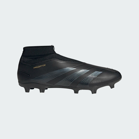 adidas Predator League LL Laceless Soccer Cleats FG Black Gold