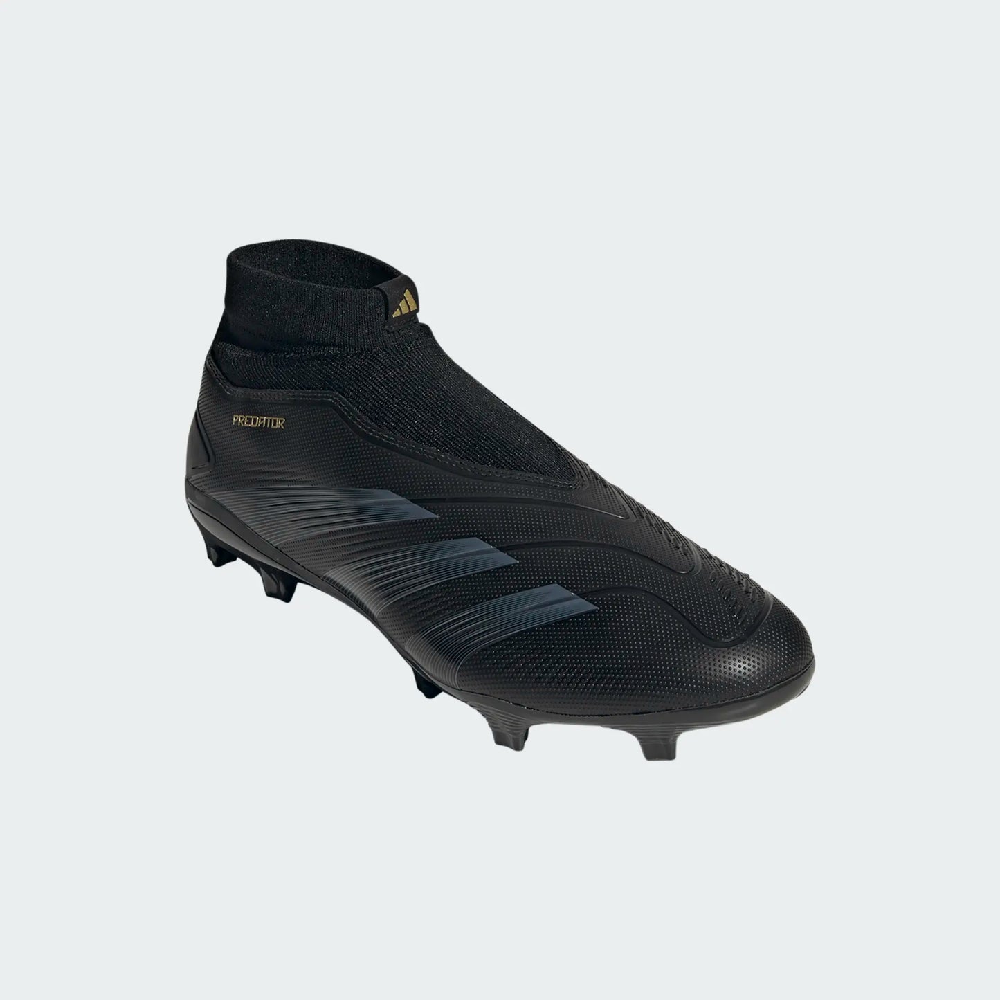 adidas Predator League LL Laceless Soccer Cleats FG Black Gold