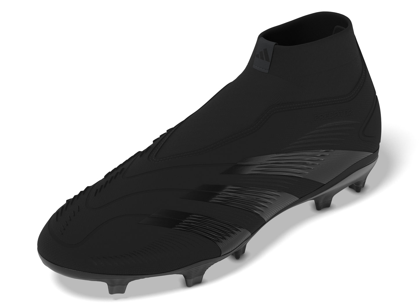 adidas Predator 24 League LL FS Soccer Cleats Black Carbon Black