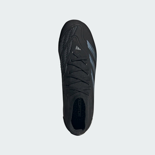 adidas Predator 24 Pro FG Soccer Cleats Black Carbon Black