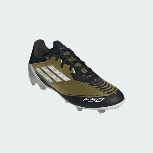 adidas F50 League FG/MG Messi Gold Black White