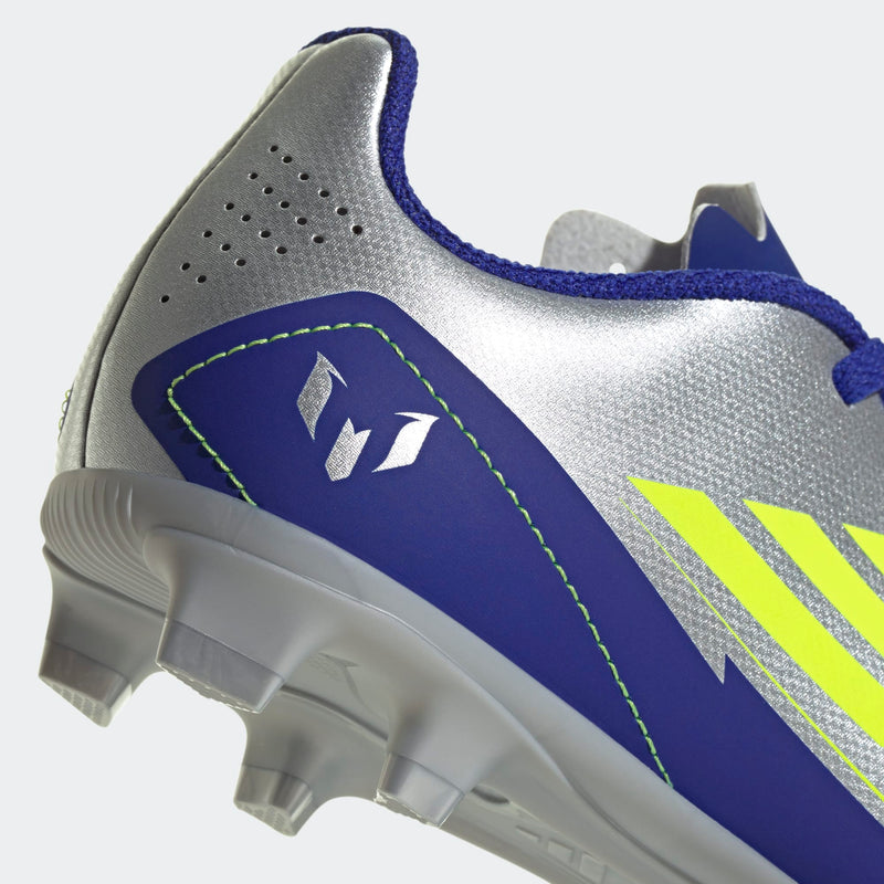 Load image into Gallery viewer, adidas F50 Club FG J Messi Silver Blue
