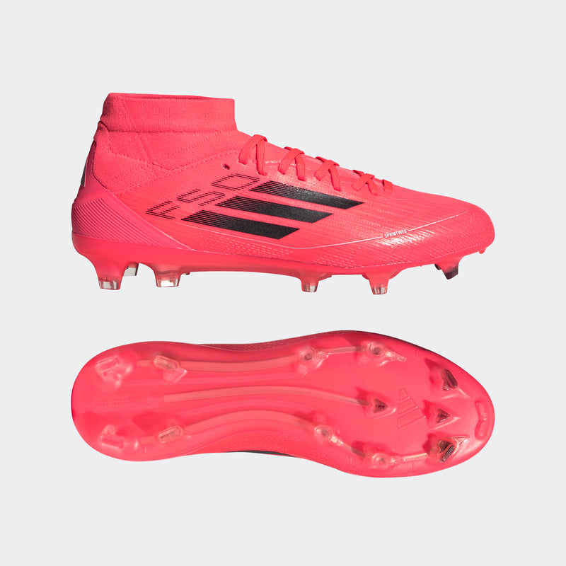 Load image into Gallery viewer, adidas F50 Pro Mid-Cut FG Soccer Cleats Red
