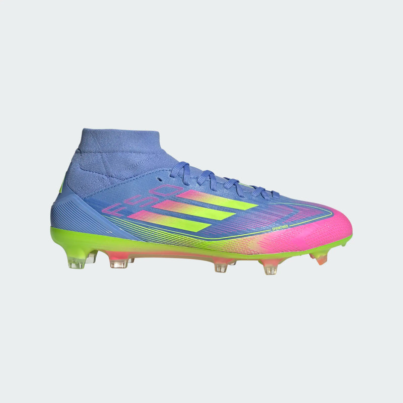 Load image into Gallery viewer, adidas F50 Pro Mid-Cut FG Soccer Cleats Blue Fusion
