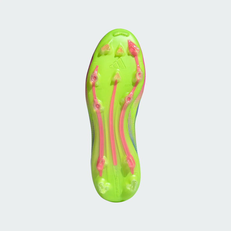 Load image into Gallery viewer, adidas F50 Pro Mid-Cut FG Soccer Cleats Blue Fusion
