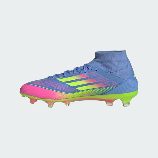 adidas F50 Pro Mid-Cut FG Soccer Cleats Blue Fusion