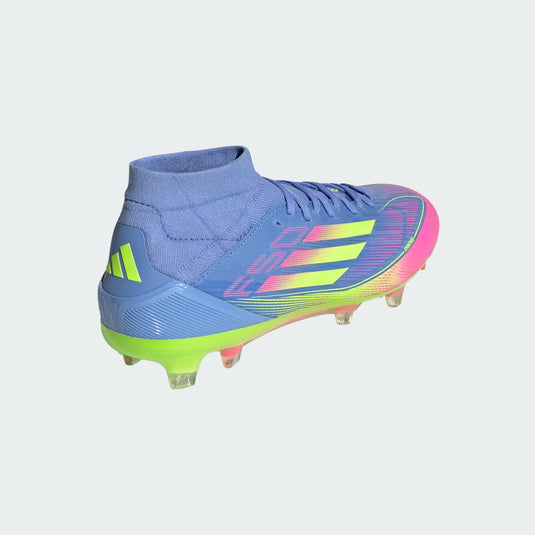 adidas F50 Pro Mid-Cut FG Soccer Cleats Blue Fusion