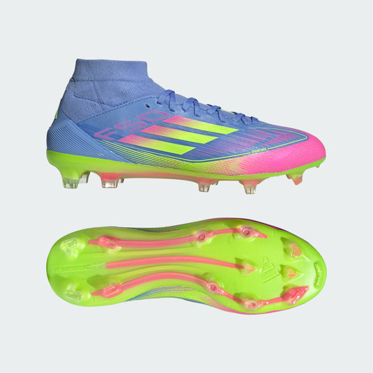 adidas F50 Pro Mid-Cut FG Soccer Cleats Blue Fusion