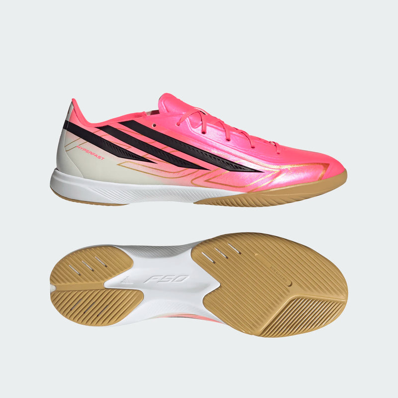 Load image into Gallery viewer, F50 Hyperfast League Indoor Soccer Shoe
