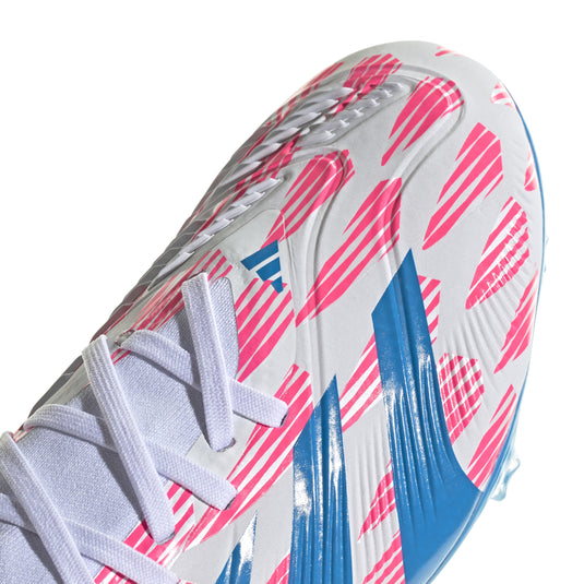 adidas Predator Pro FG White Pink Blue