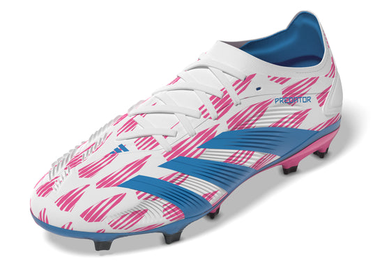 adidas Predator Pro FG White Pink Blue