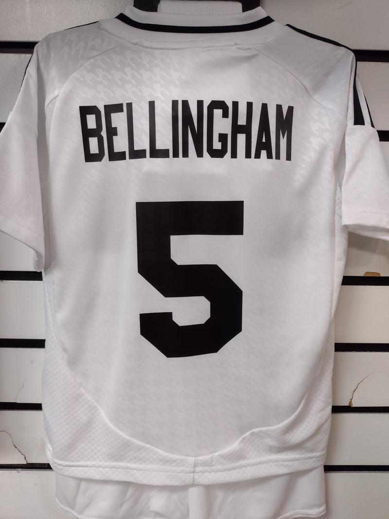 Load image into Gallery viewer, adidas Bellingham #5 Real Madrid Kids Toddler Mini Kit 24/25
