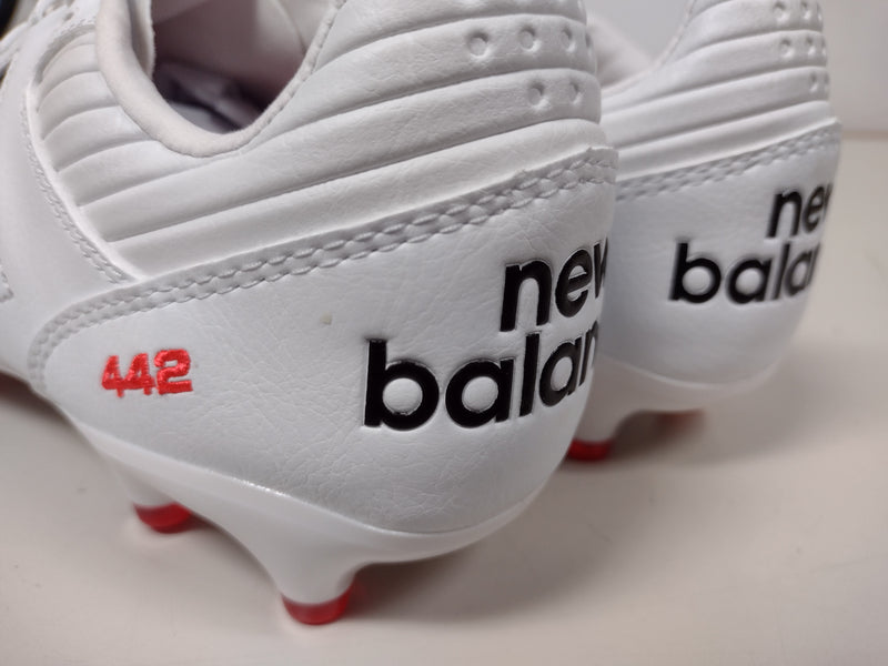 Load image into Gallery viewer, New Balance 442 V2 Pro FG White Silver Red

