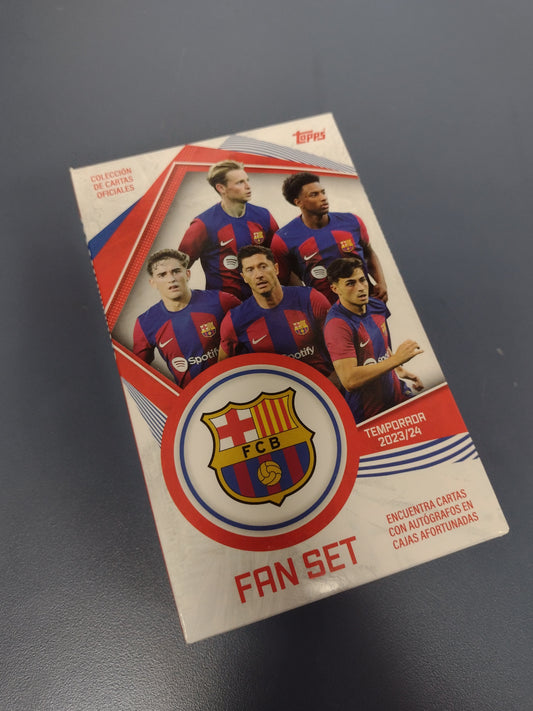 2023-24 Topps FC Barcelona Fan Set (28 Cards)