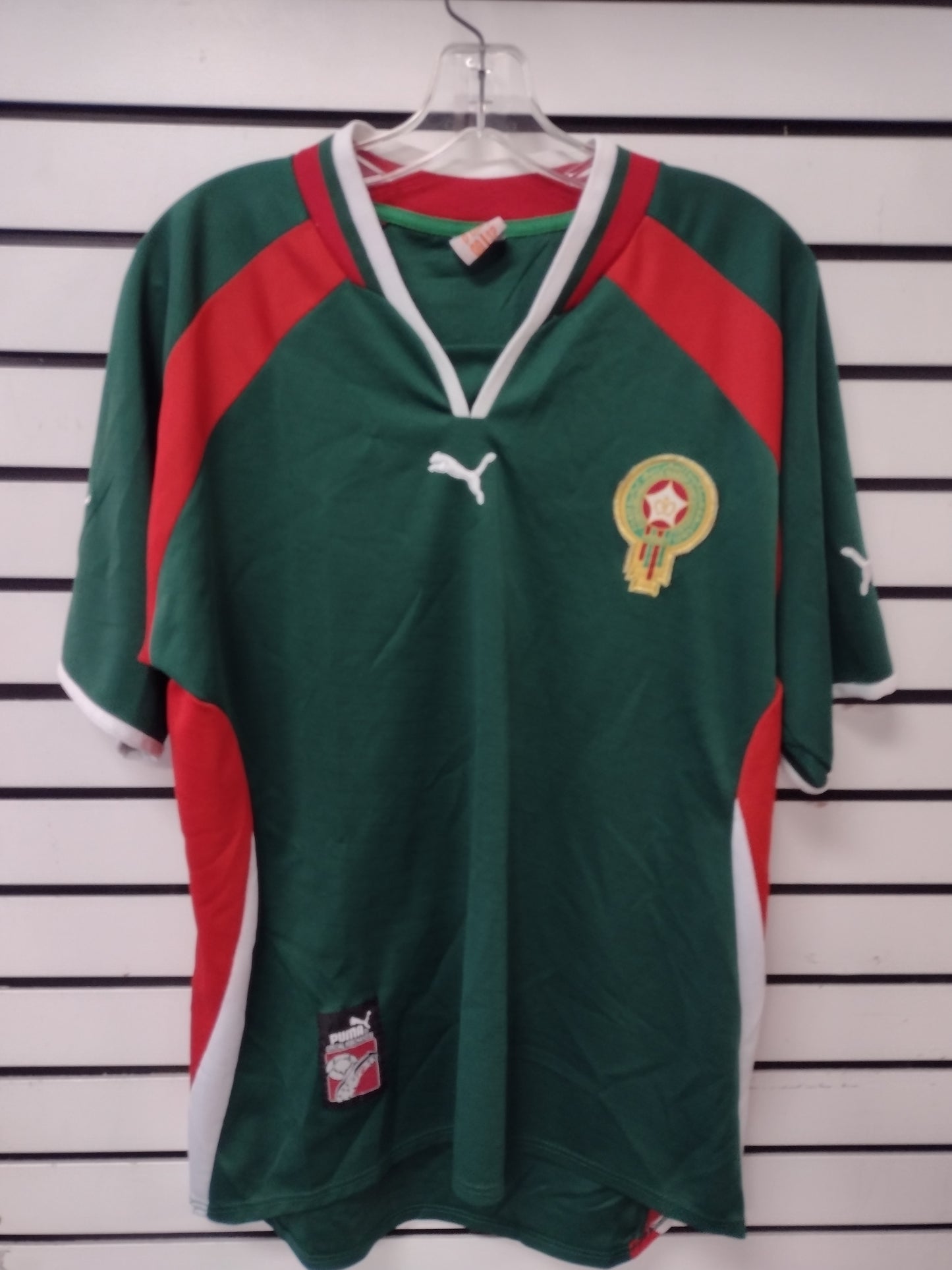 Puma Morocco Jersey  *** this is a vintage used jersey***
