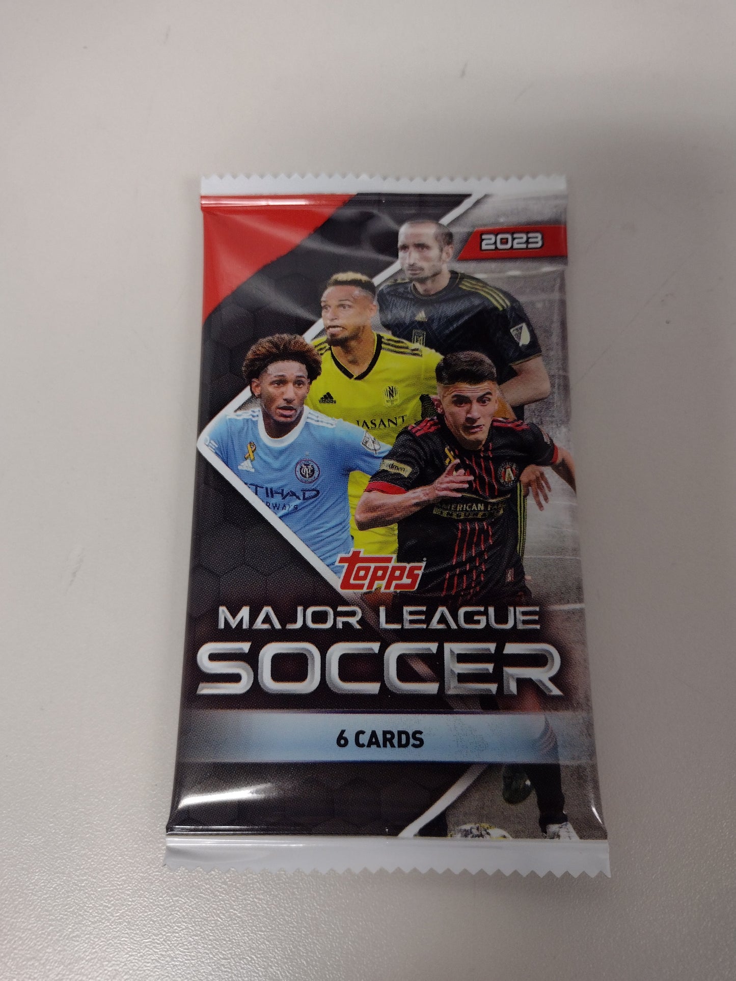 2023 Topps MLS Hobby Single Pack 6 Cards