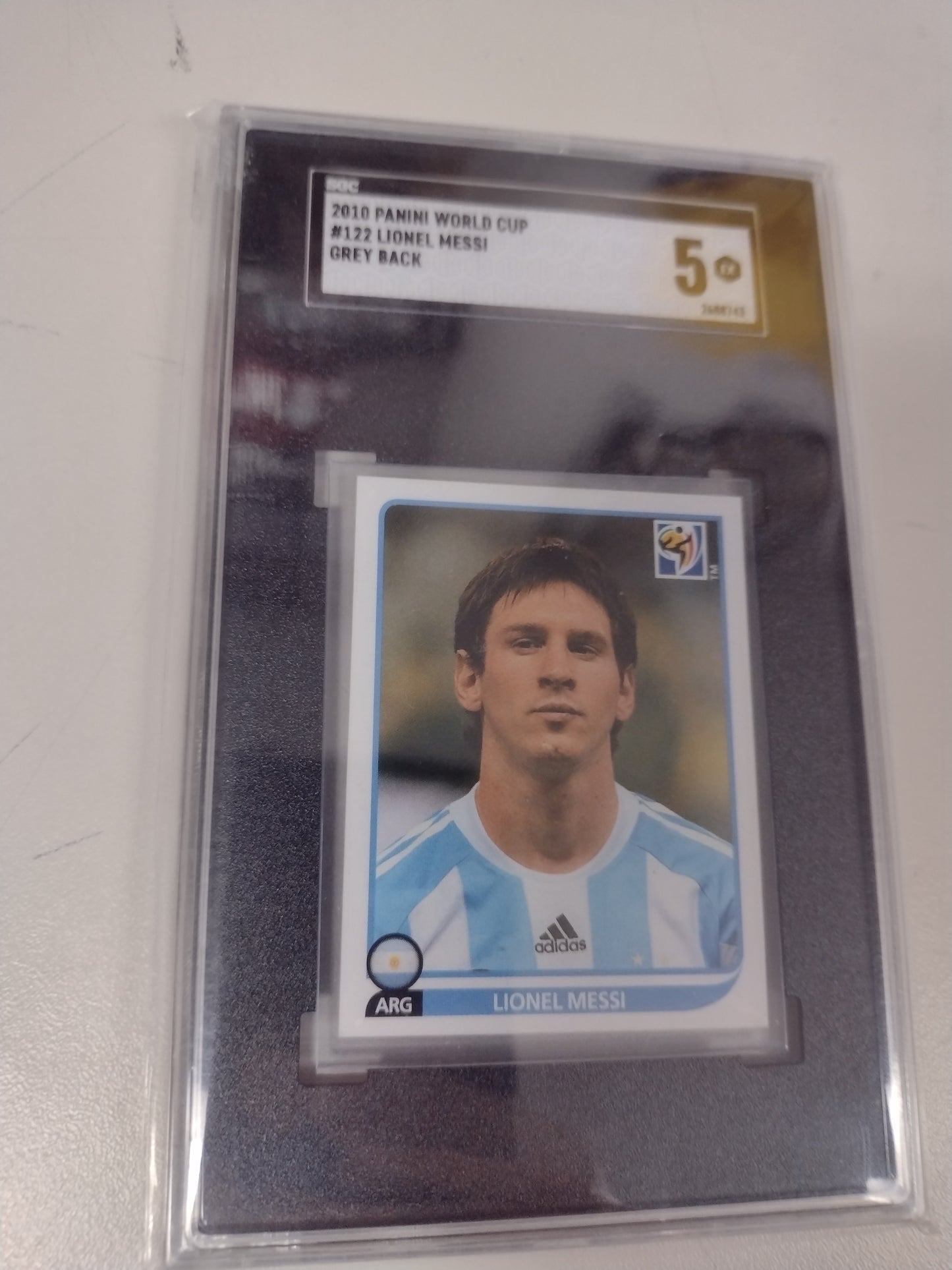 Messi 2010 Panini World Cup Sticker SGC 5