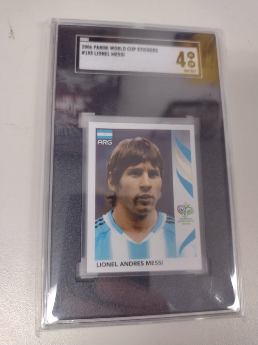 Messi 2006 Panini World Cup Sticker SGC 4