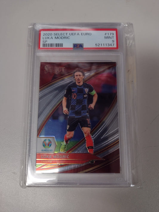 2020 Select Euro Luka Modric Short Print PSA 9