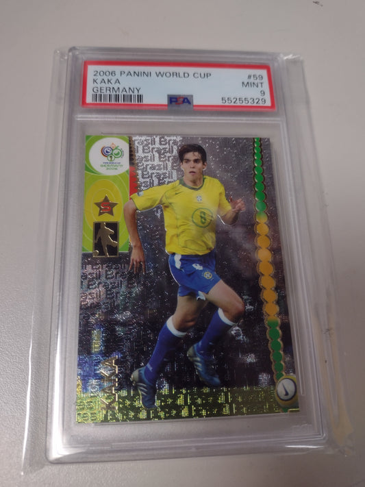 Kaka 2006 Panini World Cup Germany Mint PSA 9